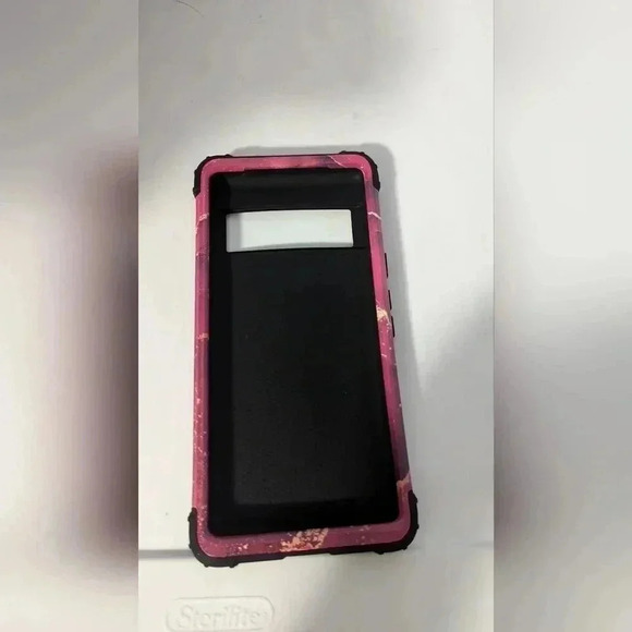 Google Pixel 6 Pro Case,Heavy Duty Shockproof Protection Wine Red (New) - Picture 4 of 16